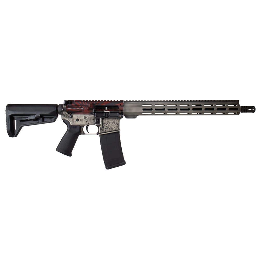 Shark Coast Tactical "Bushido" Rifle 5.56mm 10rd Magazine 16" Barrel 15" MLOK Handguard California Compliant
