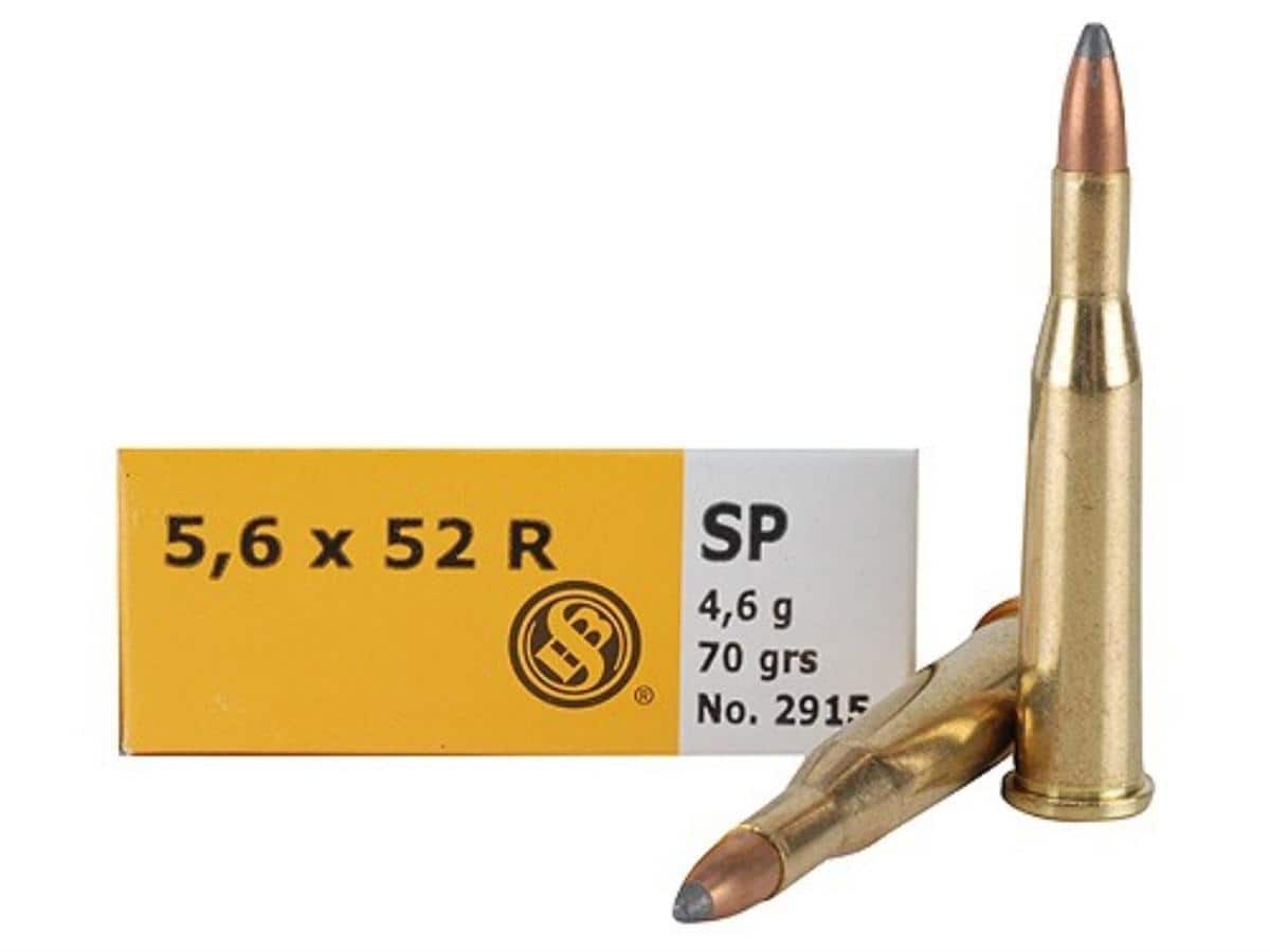 Sellier & Bellot Rifle Ammunition .22 Savage 70 gr SP 872 fps - 20/box