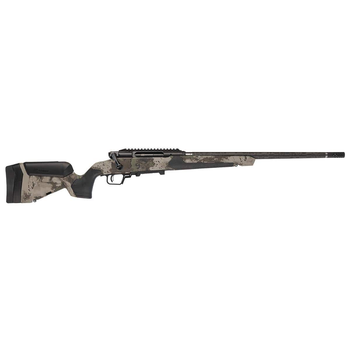 Savage Impulse Ultralite Pro Woodland Rifle 7mm PRC 3rd Magazine 20" Threaded Barrel Savage Woodland Synthetic Stock
