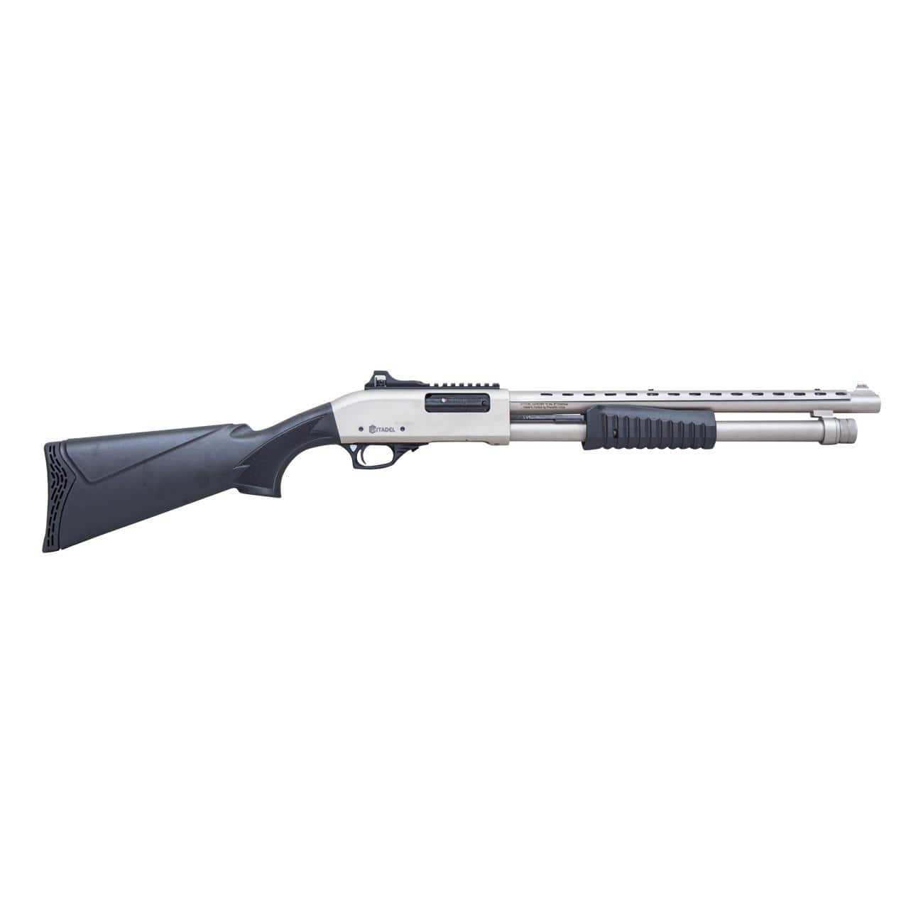 Citadel Mariner Shotgun 12ga 3" Chamber 4rd Capacity 18.5" Barrel Synthetic Stock Nickel Finish