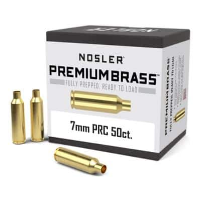 Nosler Premium Brass Rifle Cartridge Cases 7mm PRC (50ct) Boxed