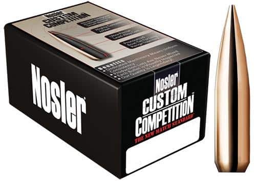 Nosler Custom Competition Bullets .22 cal .224" 69 gr HPBT 1000/ct