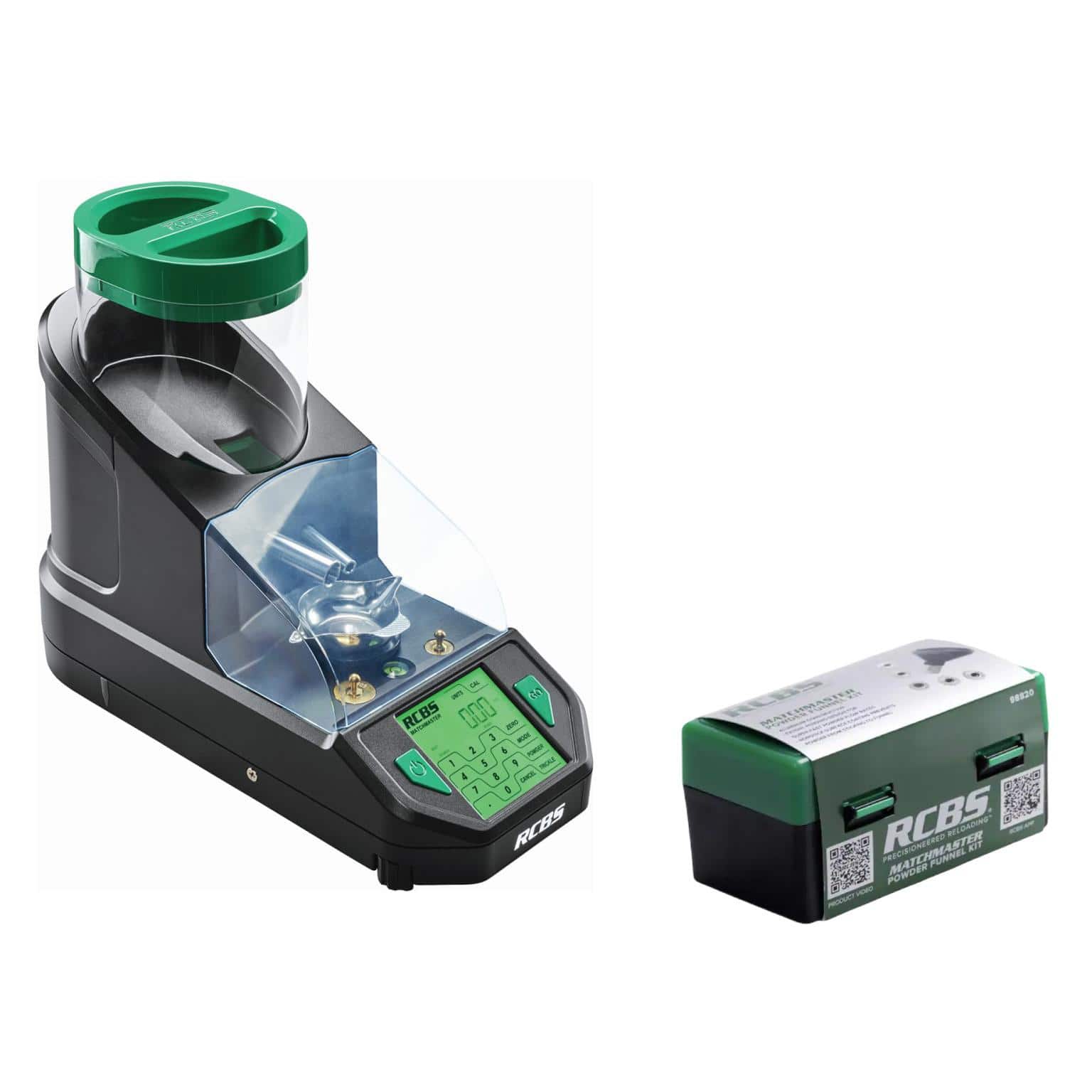 RCBS MatchMaster Digital Powder Scale & Dispenser w/Match Master Funnel Set