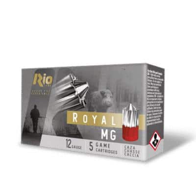 Rio Royal Bala MG Slug Shotshells 12ga 2-3/4" 1oz 1410 fps Slug 5/ct