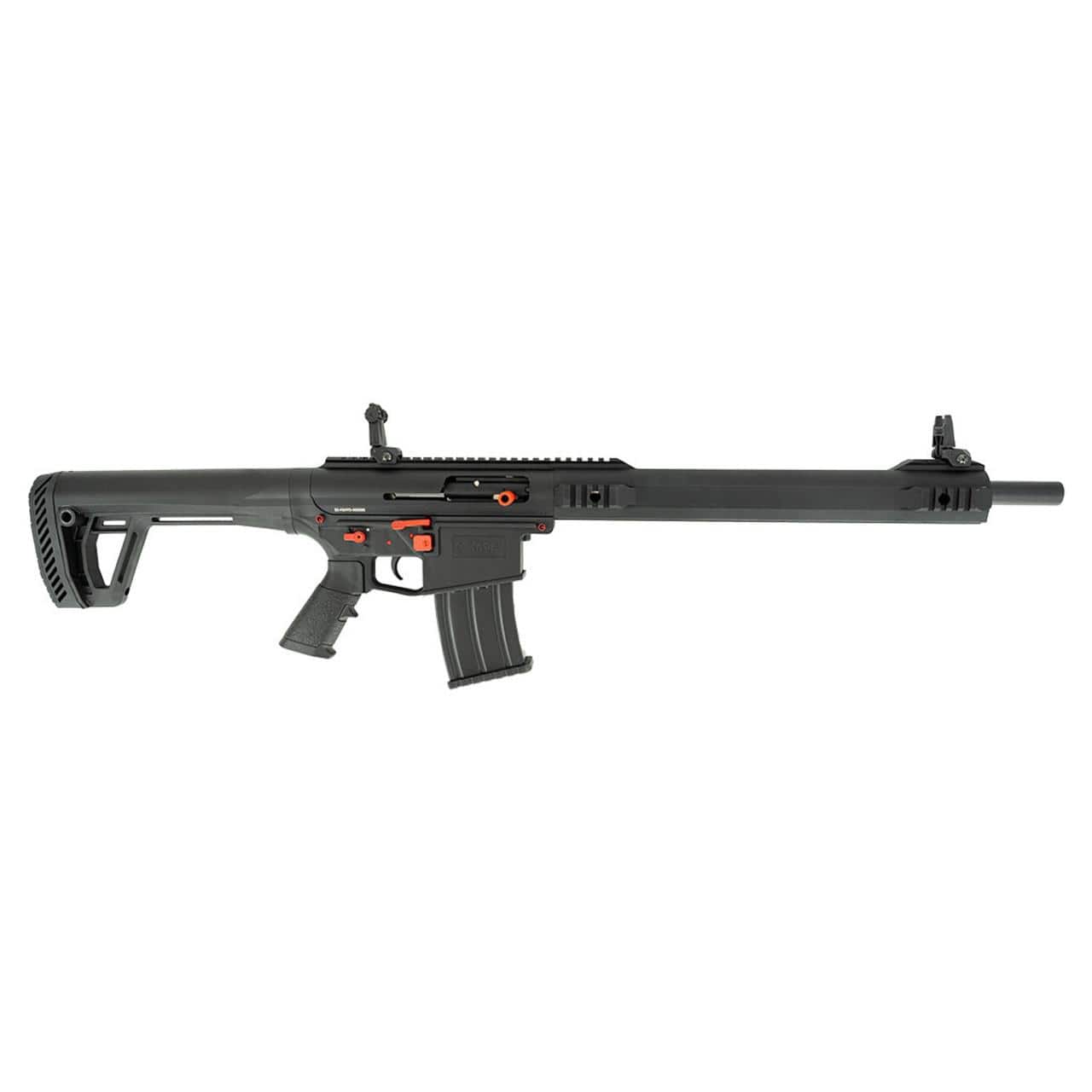 SDS Tokarev TT-12 PRO Shotgun 12ga  3" Chamber 5rd magazine(1) 18.5" Barrel Black w/ Red SA Magfed Mil-Spec Buffer Tube