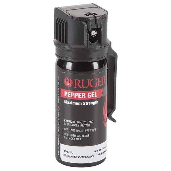 Sabre Ruger Tactical Size With Flip Top & Belt Clip