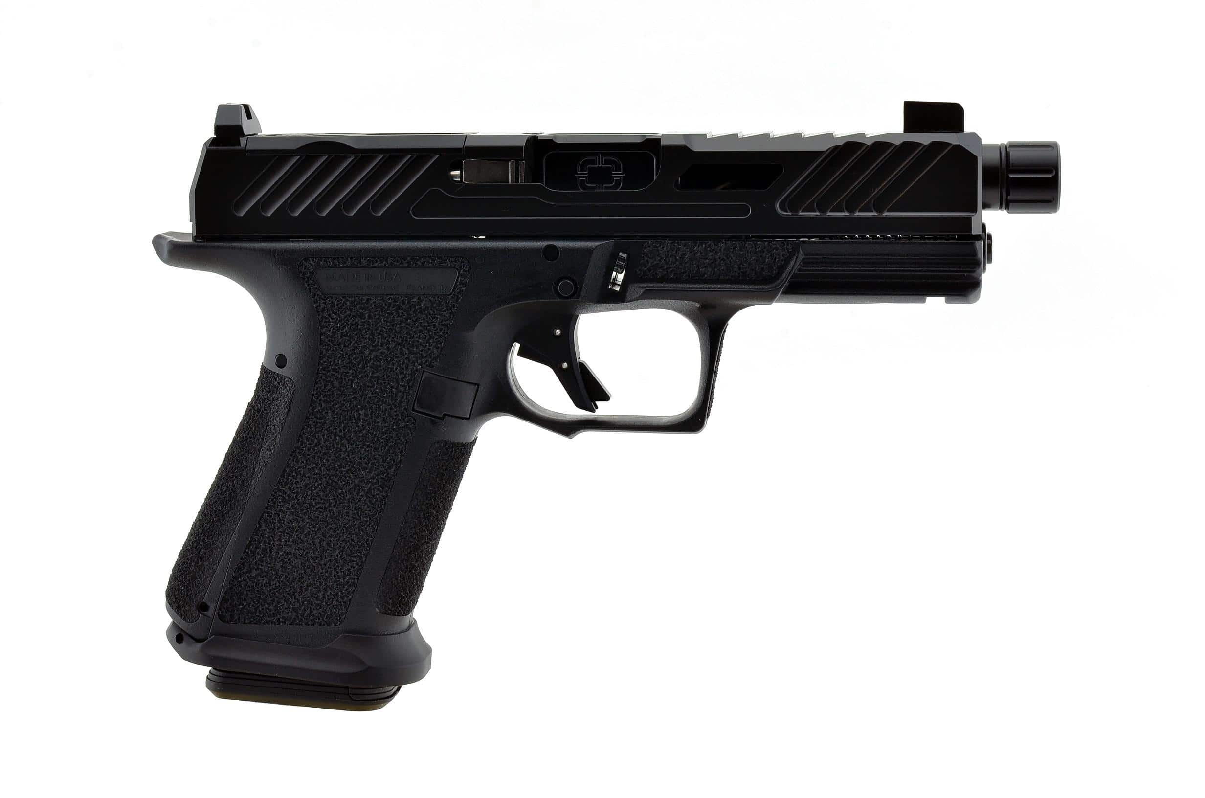 Shadow Systems Optics Ready MR920 Handgun 9mm Luger 15rd Magazine 4" Threaded Black Barrel Black Elite Slide