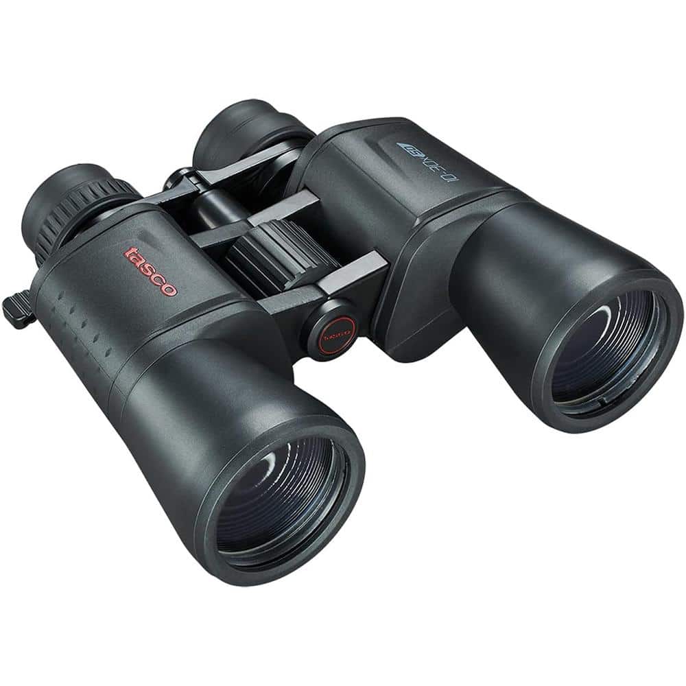 Tasco Essentials Binoculars 10-30x50mm Porro Prism Black