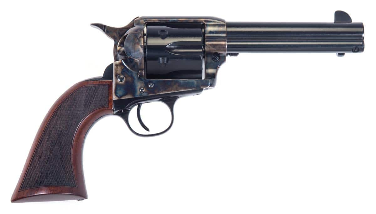 Taylor & Company Gunfighter Defender Handgun .45 Colt 6rd Capacity 4.75" Barrel Case Hardened Steel Frame