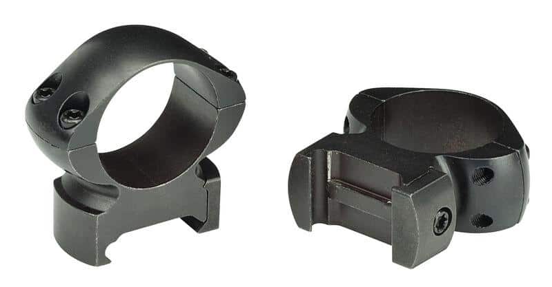 Weaver Grand Slam Steel Top Mount Scope Rings 1" Medium Black