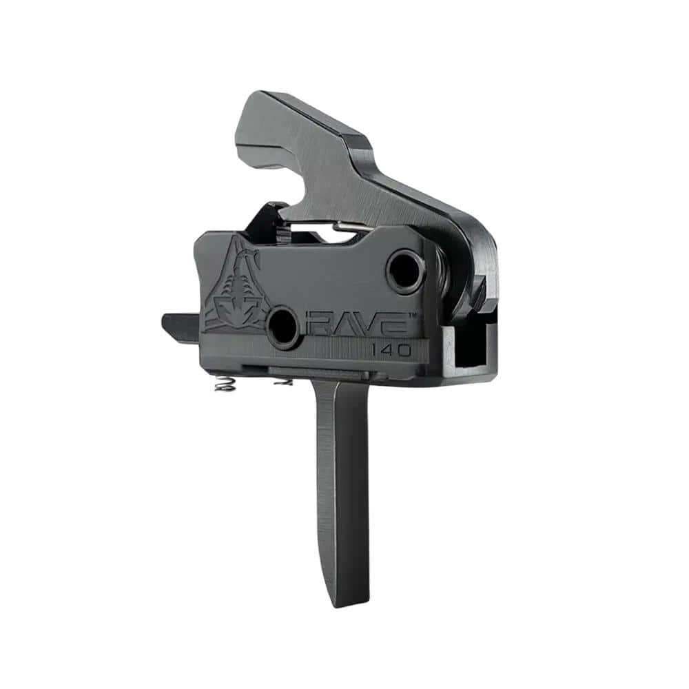 Rise Armament Rave 140 Single Stage AR Rifle Trigger 3.5 lb Flat Black