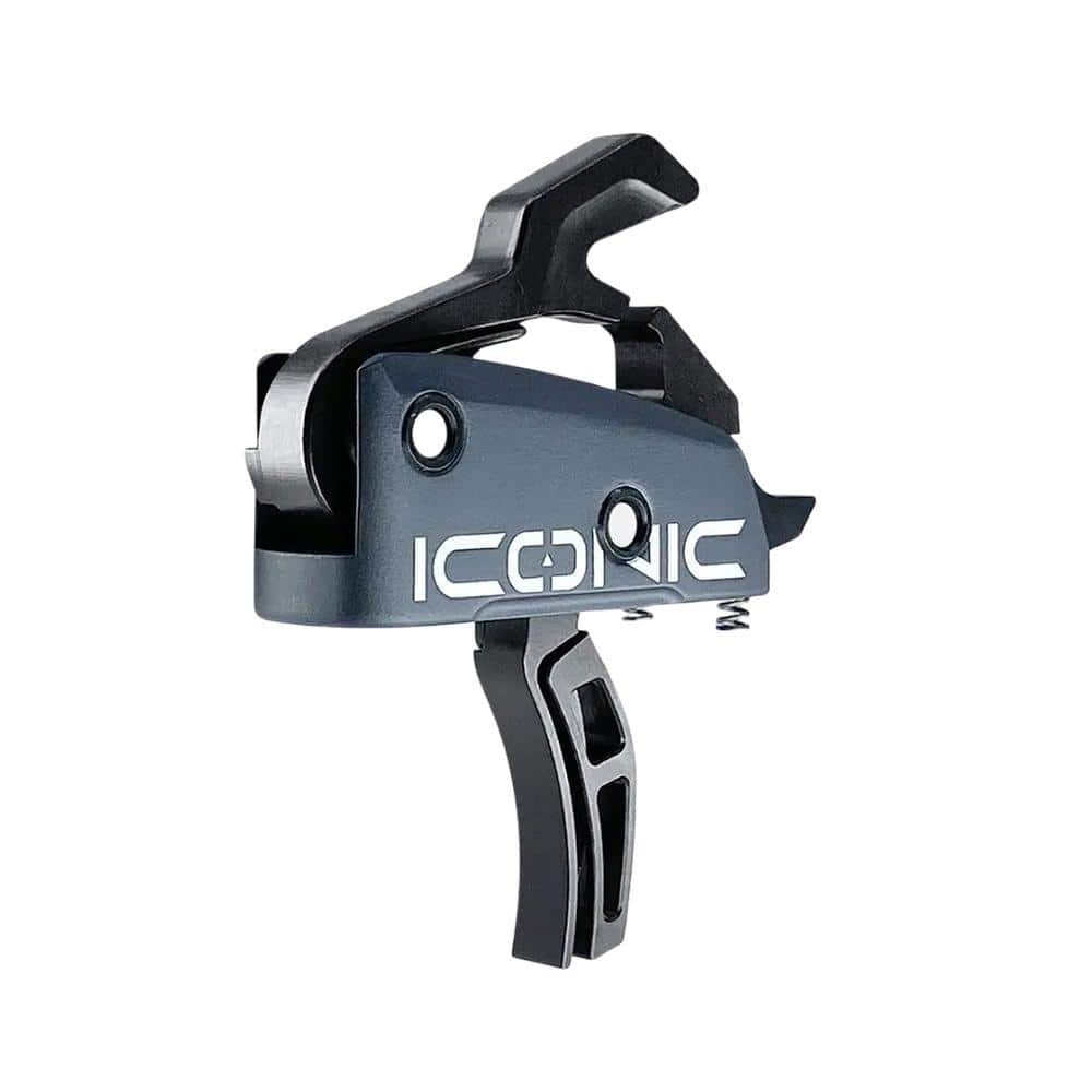Rise Armament ICONIC Independent Two-Stage AR Rifle Trigger 1-2 lb Curved Black
