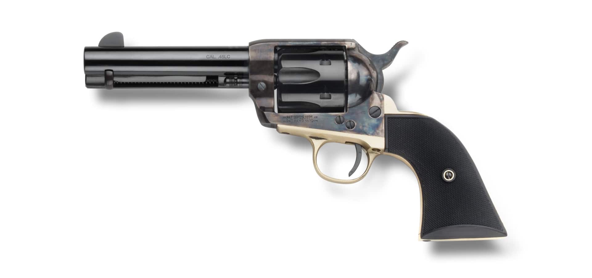 Pietta 1873 Gunfighter Handgun .357 Mag 6rd Capacity 4.75" Barrel Black Grips