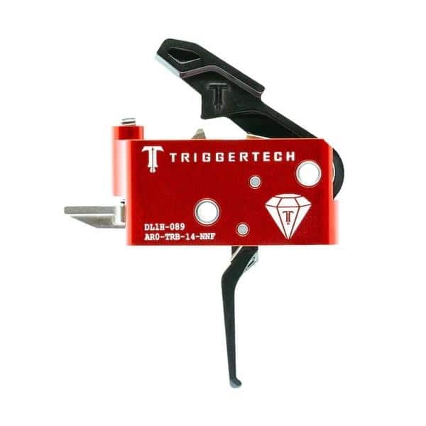 TriggerTech AR15 Diamond Flat Two Stage Trigger Black