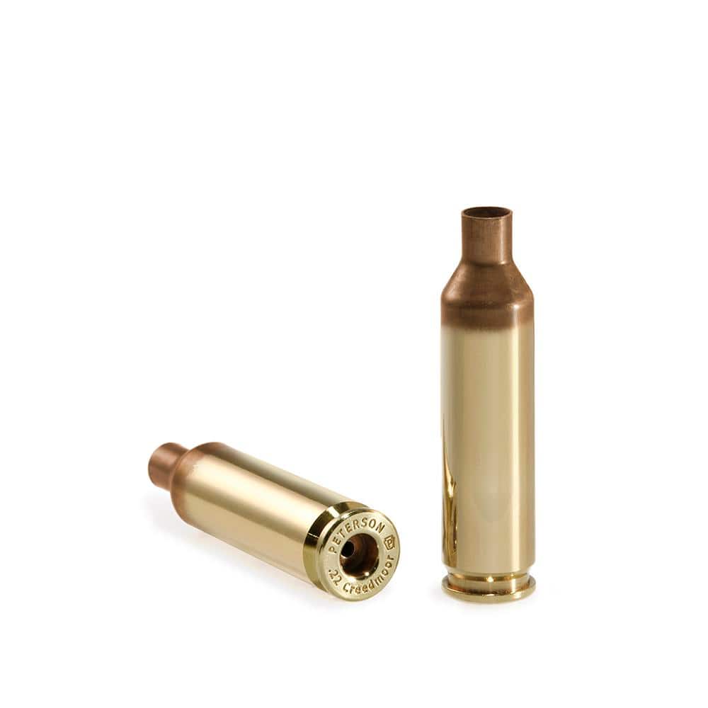 Peterson LRP(Large Rifle Primer) Brass 22 Creedmoor - 50/ct