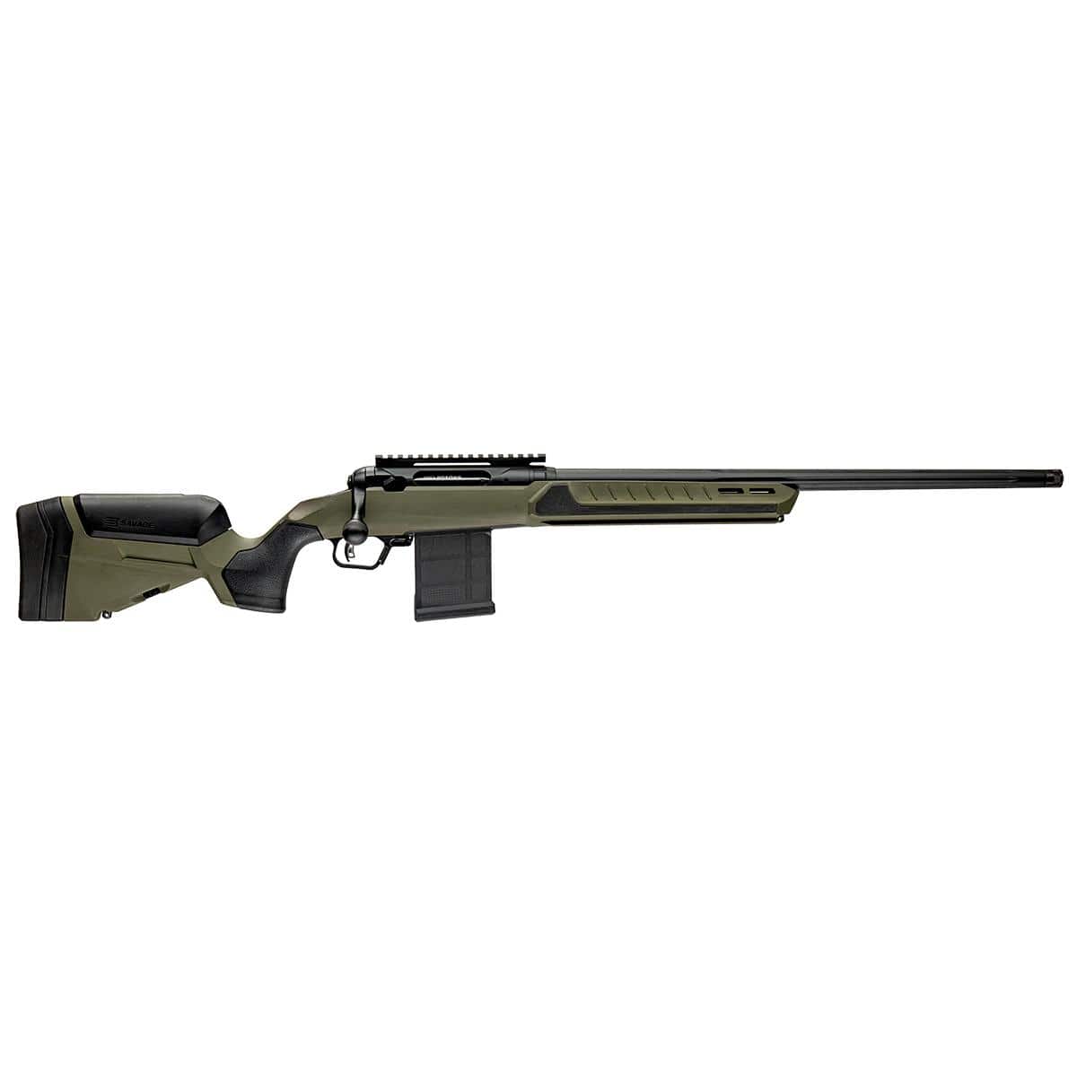 Savage 110 Core Hunter Predator Rifle 6.5 Creedmoor 10rd Magazine 22" Threaded Barrel Hunter Green Synthetic Stock