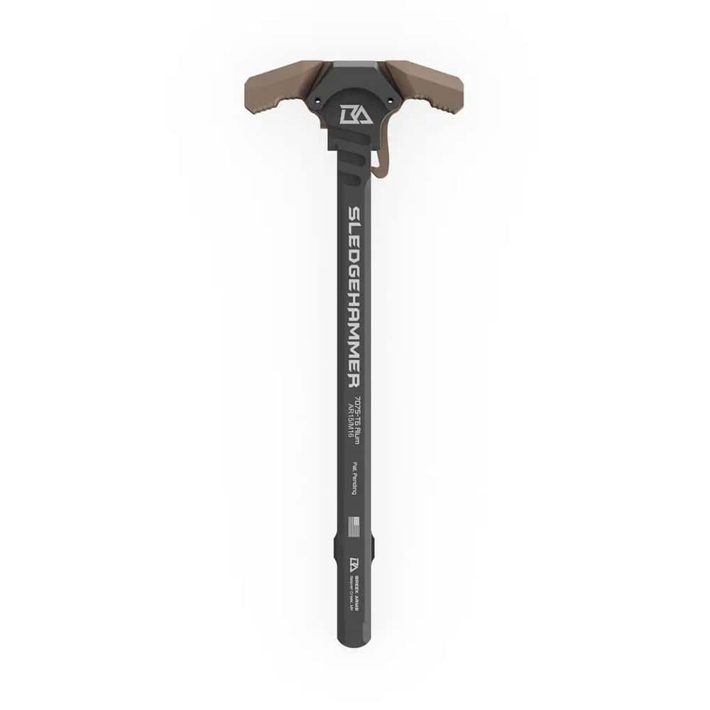 Breek Arms The Sledgehammer AR-15 Gas Blocking Charging Handle FDE