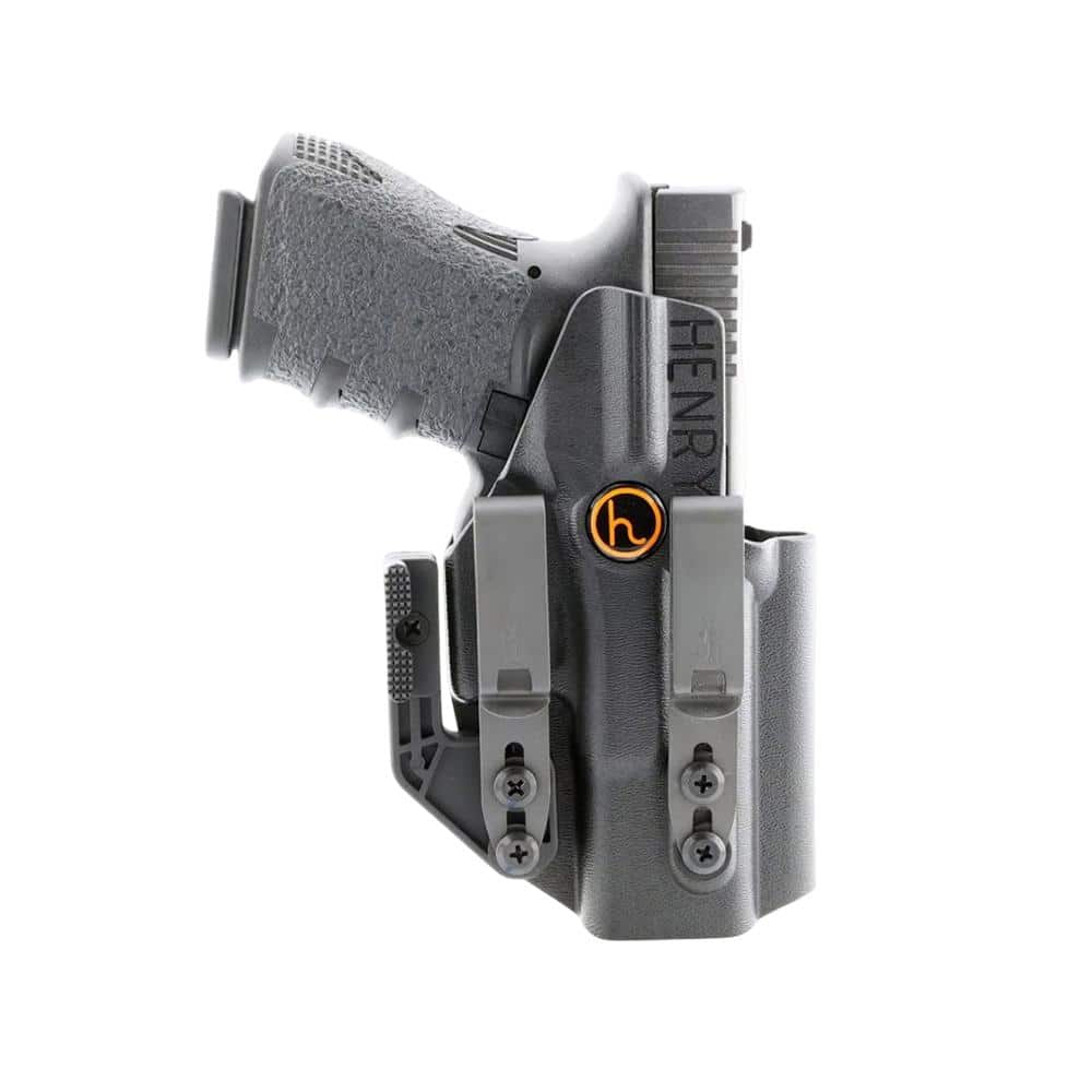 Henry Holsters Cipher AIWB/IWB Holster for Glock 19/19x/45 Black Ambi
