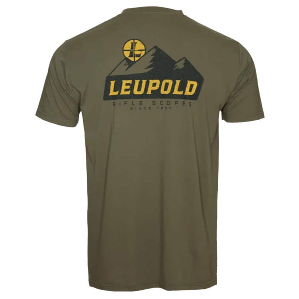 Leupold Mtn Range Short Sleeve Shirt Light Olive L
