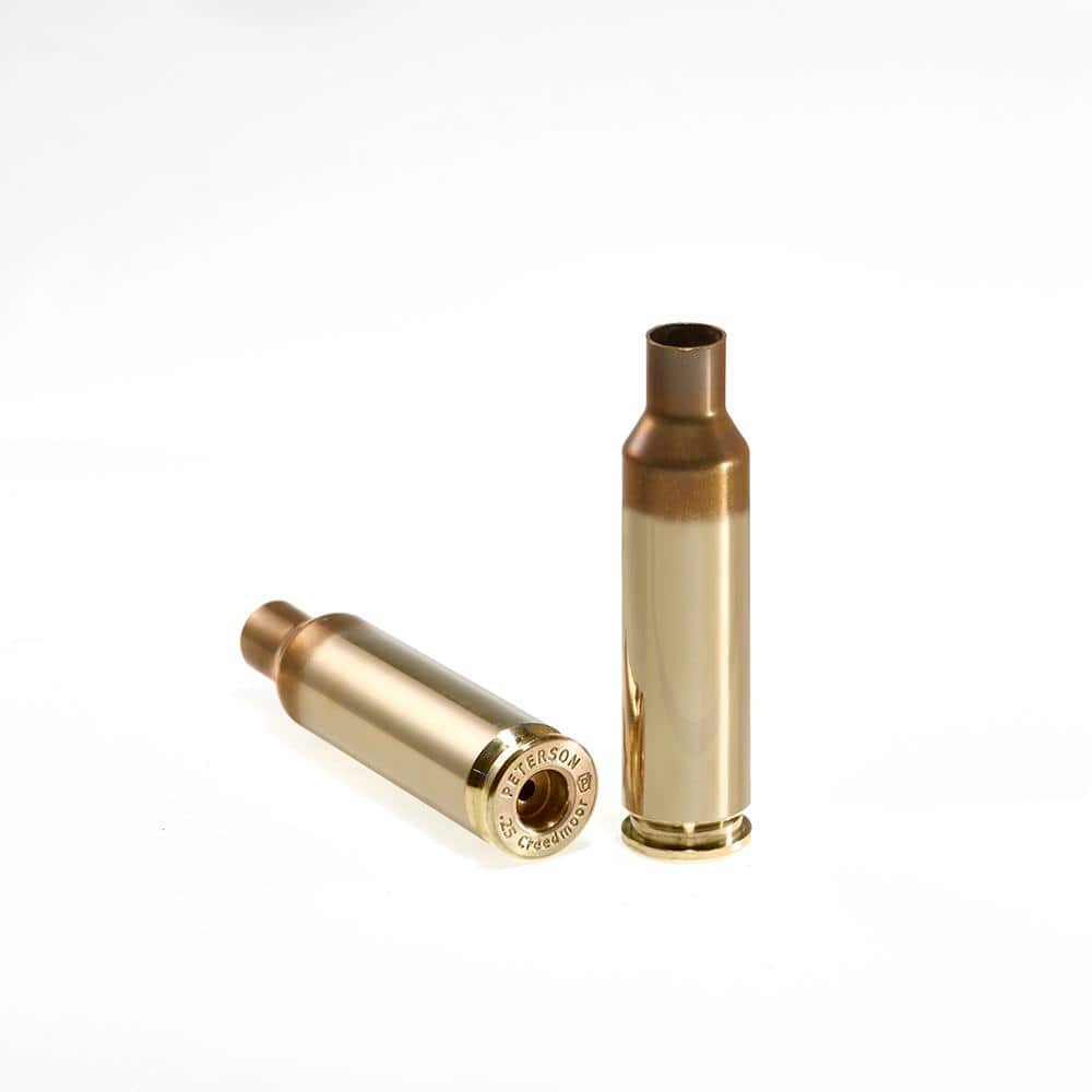 Peterson SRP(Small Rifle Primer) Unprimed Brass 25 Creedmoor - 50/ct