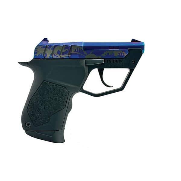Taurus 22 Tuc Blue Waves Handgun .22 LR 9rd Magazine 2.5" Barrel Blue PVD