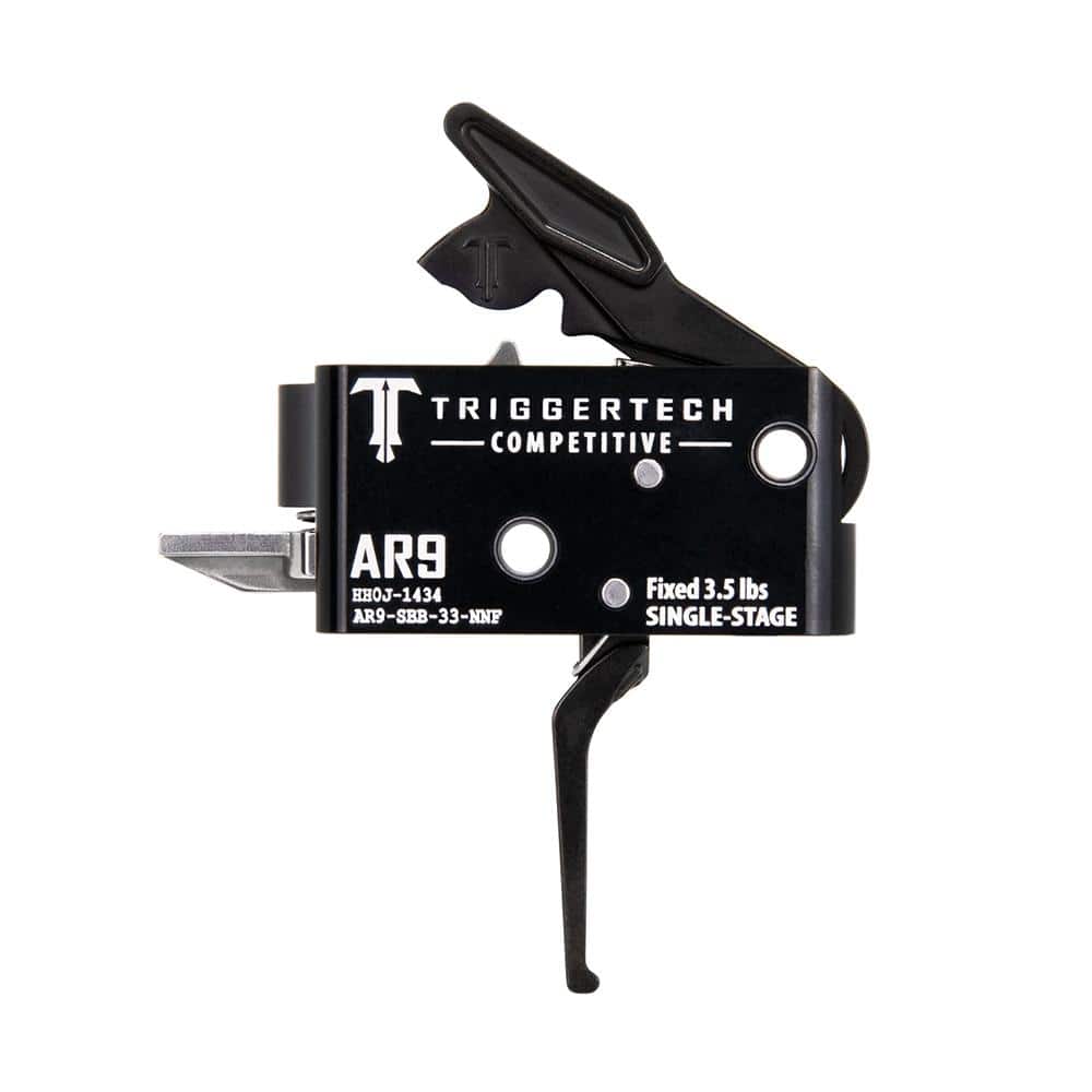 TriggerTech AR-9 Competitive Single Stage Rifle Trigger 3.5 lbs Flat