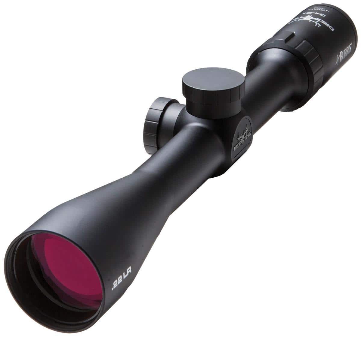 BLEMISHED Burris Droptine Rifle Scope - 3-9x-40mm Ballistic Plex .22 Reticle 33-13' FOV 3.1-3.8" ER Matte