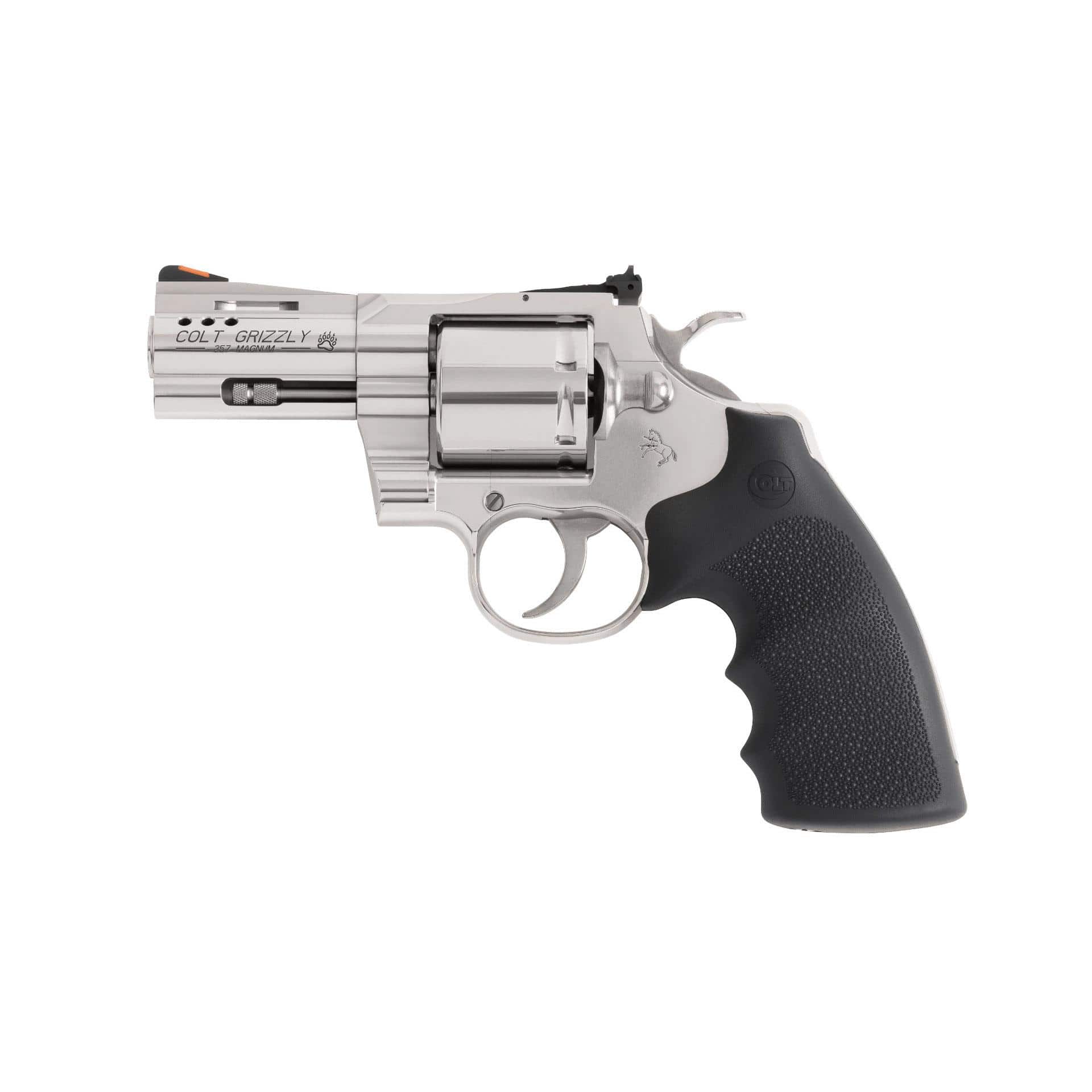 Colt Grizzly Handgun .357 Mag 6rd Capacity 3'' Barrel Stainless Frame Rubber Grips
