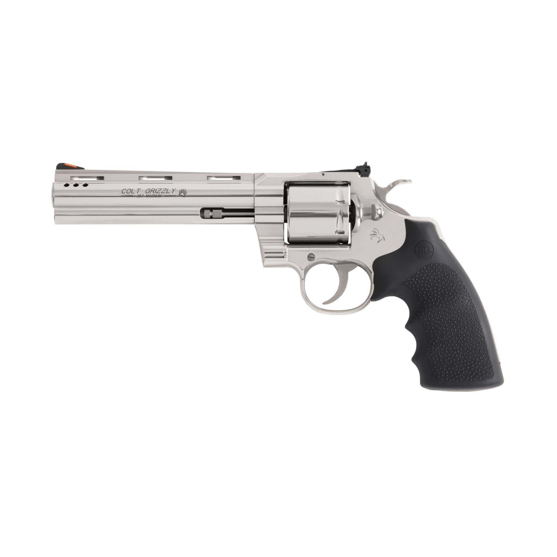 Colt Grizzly Handgun .357 Mag 6rd Capacity 6'' Barrel Stainless Frame Rubber Grips