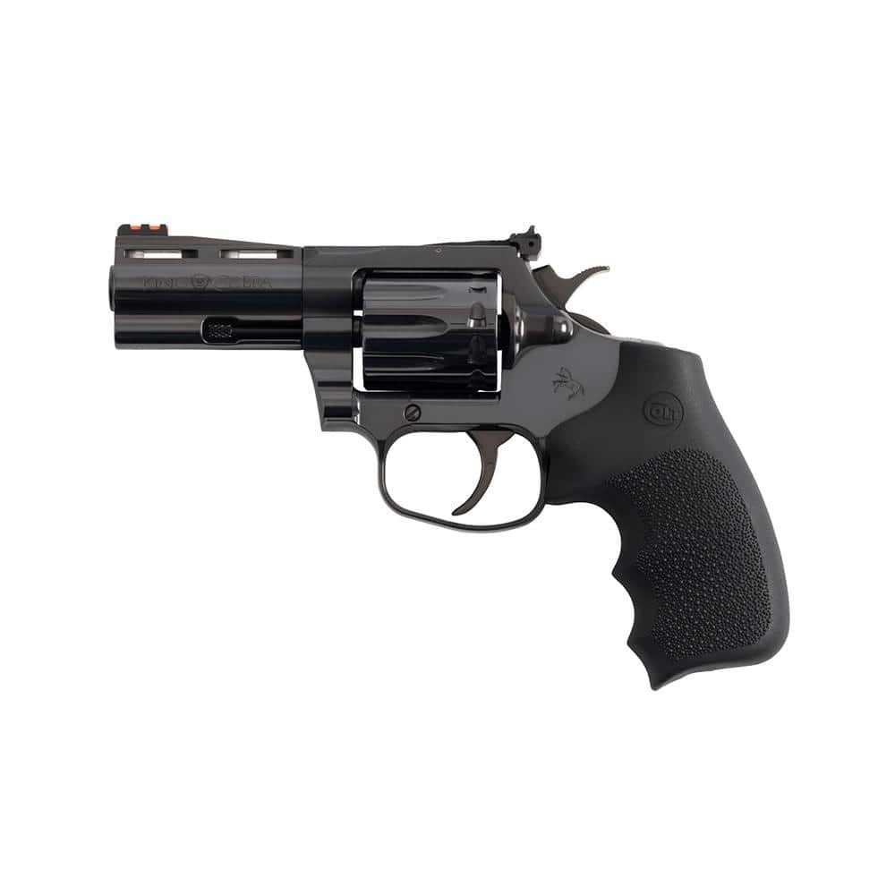 Colt King Cobra Handgun .22 LR 10rd Capacity 3" Barrel Blued Finish Hogue Grip
