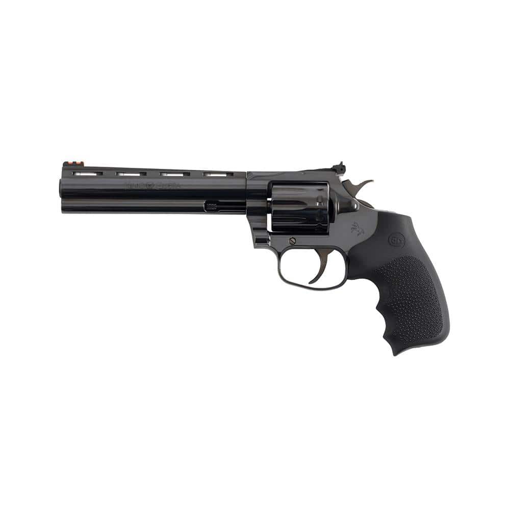 Colt King Cobra Handgun .22 LR 10rd Capacity 6" Barrel Blued Finish Hogue Grip