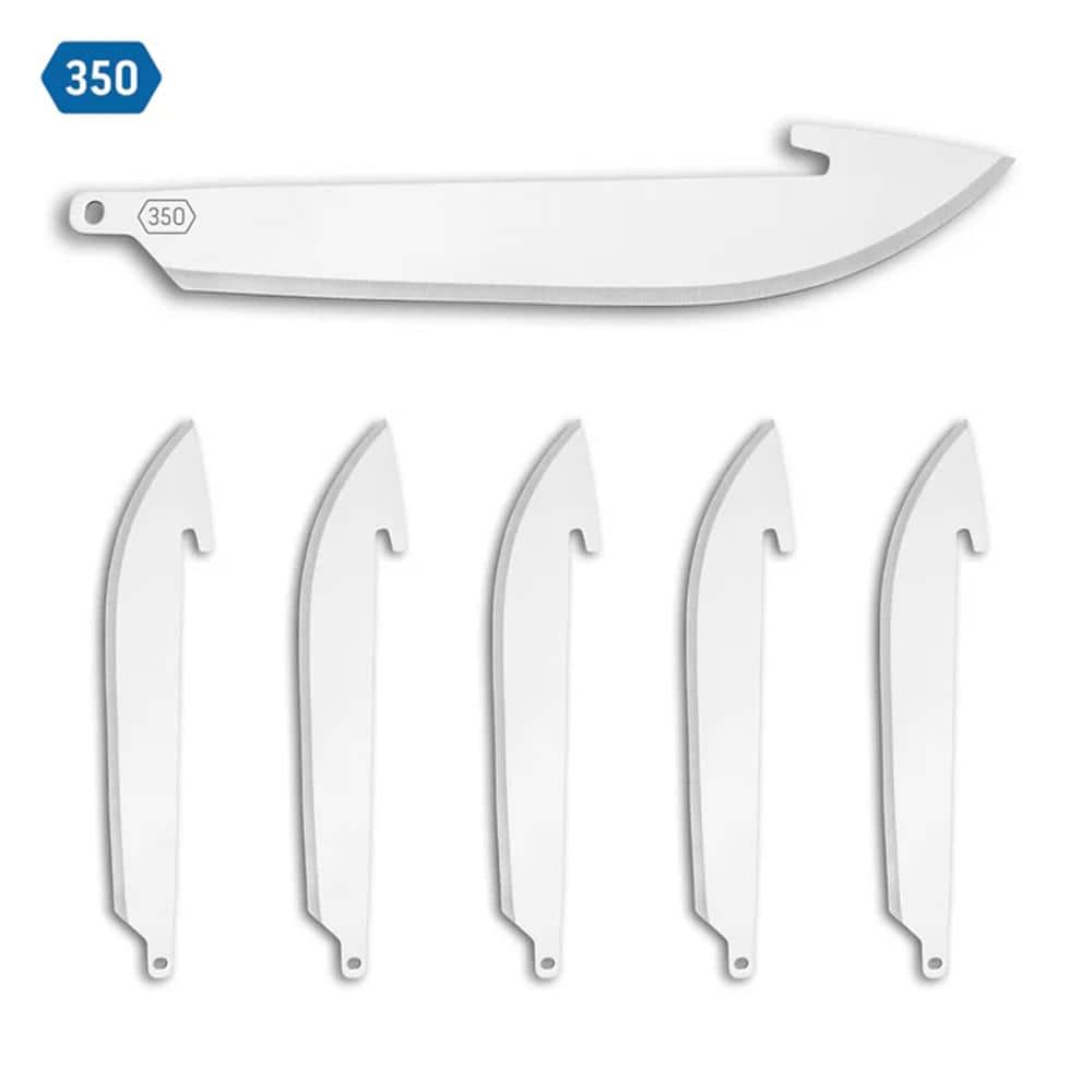 Outdoor Edge 3-1/2" Drop-Point Blade Pack 6/ct