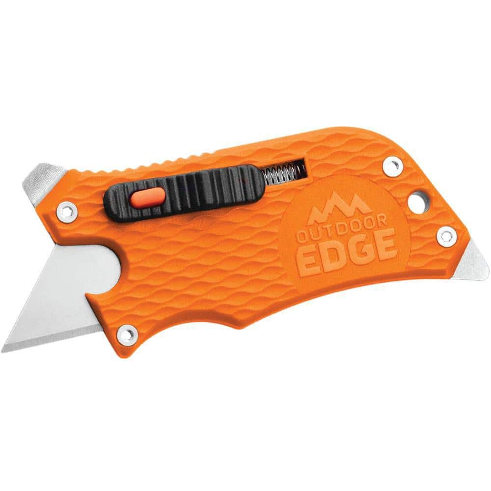 Outdoor Edge Slidewinder Utility Knife Orange