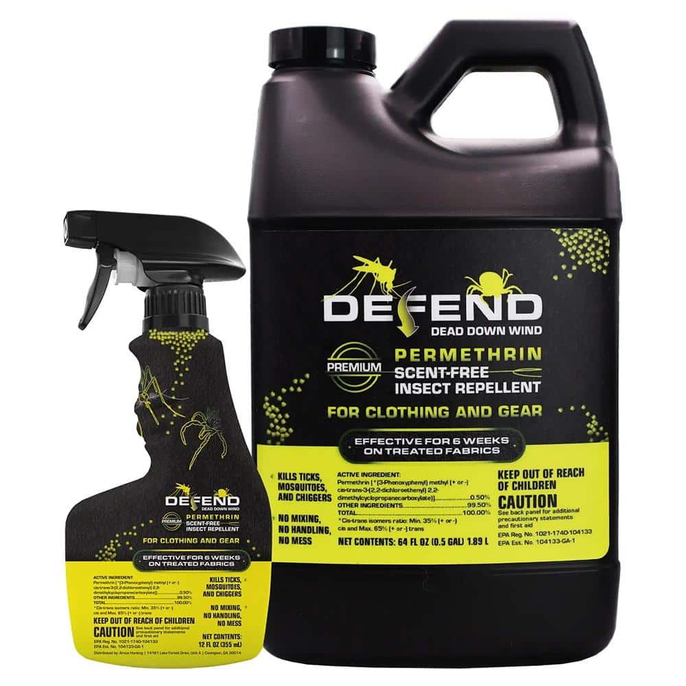 Dead Down Wind Defend Permethrin Clothing Spray 76 oz Value Pack