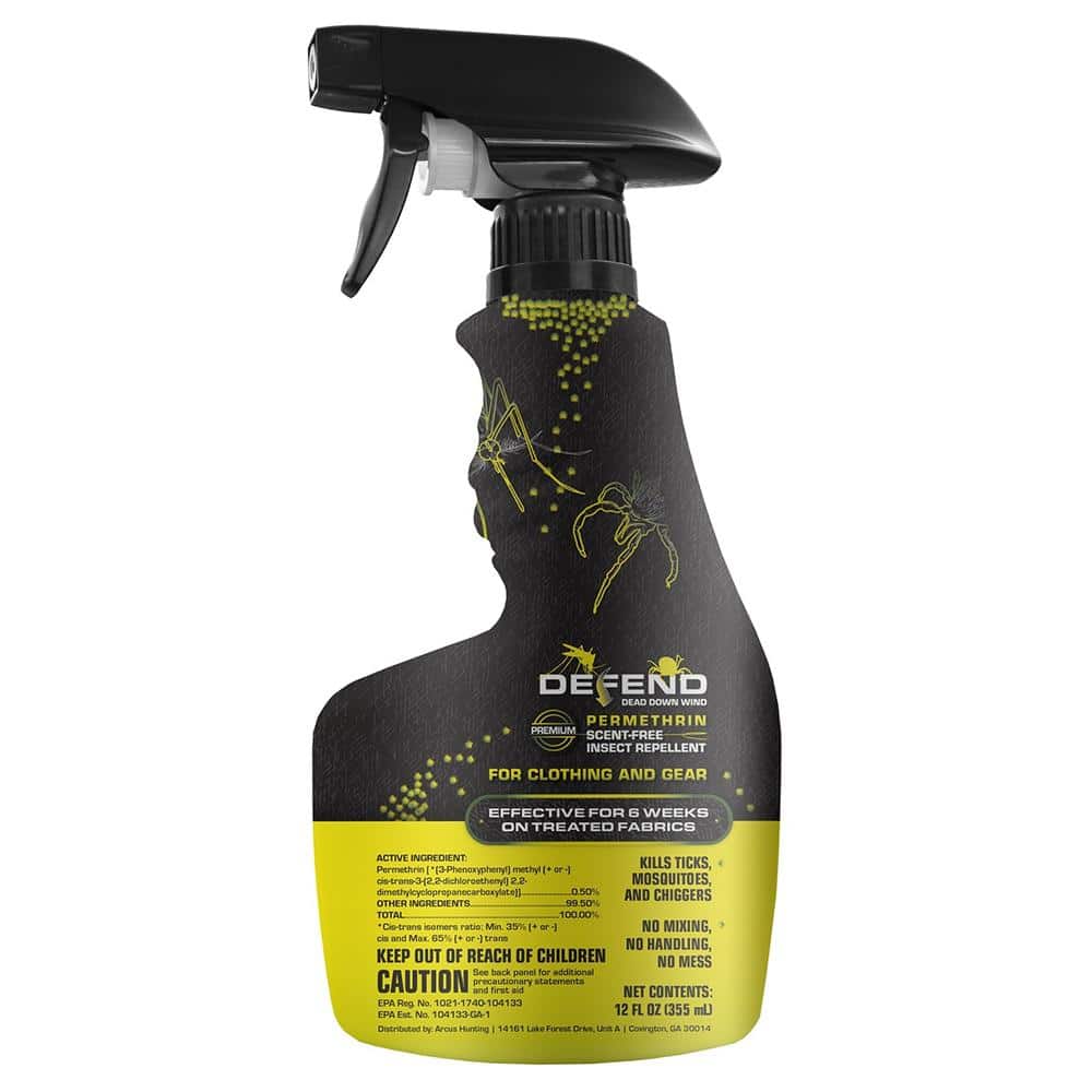 Dead Down Wind Defend Permethrin Clothing Spray 12 oz