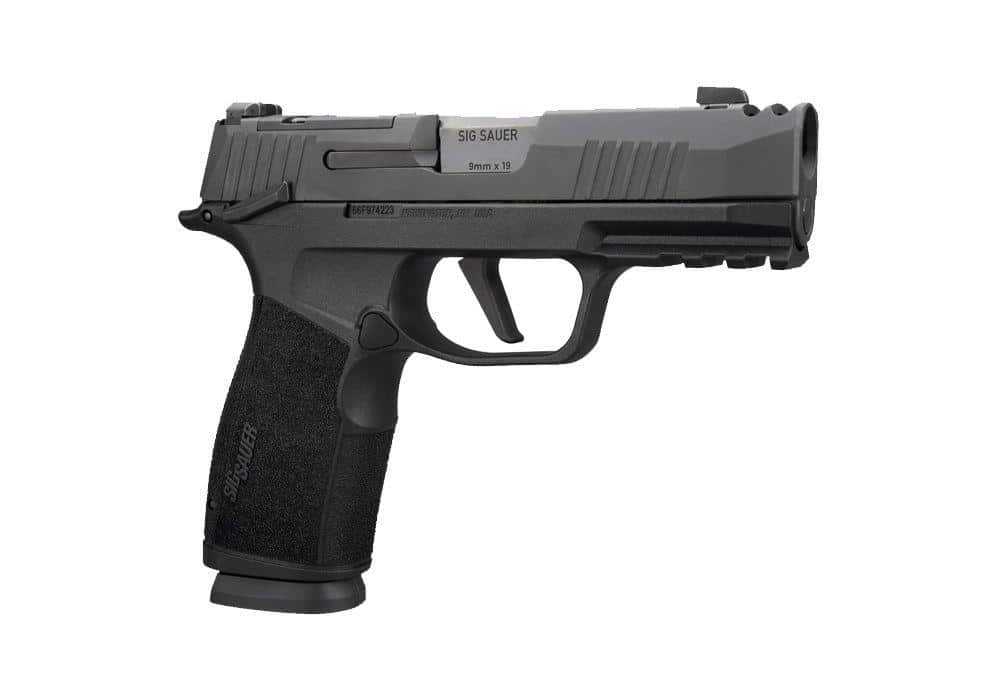 SIG P365 Pistol 9MM 10Rd Mag (2) 3.1IN X-SERIES BLK X-RAY 3 Sights OPTIC READY COMPENSATOR