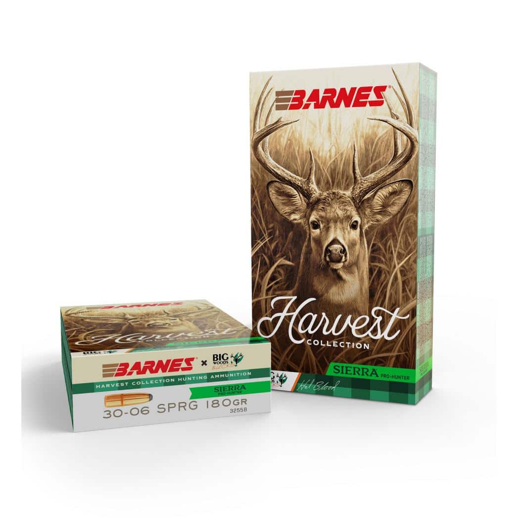 Barnes Harvest Sierra Pro-Hunter Rifle Ammunition .30-06 Sprg 180gr RN 2860 fps 20/ct