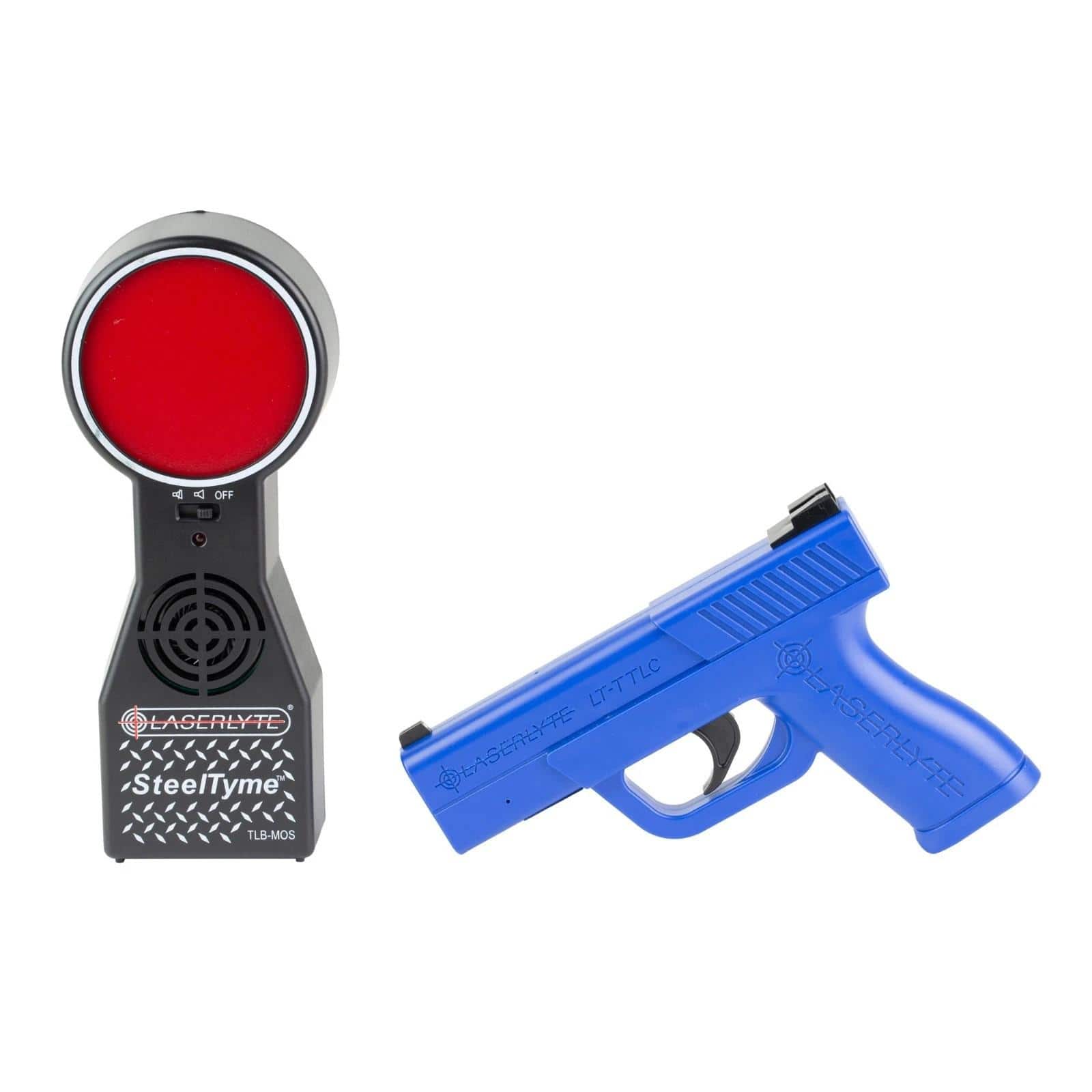 Laserlyte Fullsize Laser Trainer Pistol and SteelTyme Target
