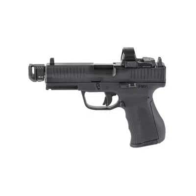 FMK 9C1 G3 Handgun 9mm Luger 14(1) &17(1)rd Magazines 4.5" Threaded Barrel Red Dot Black Frame