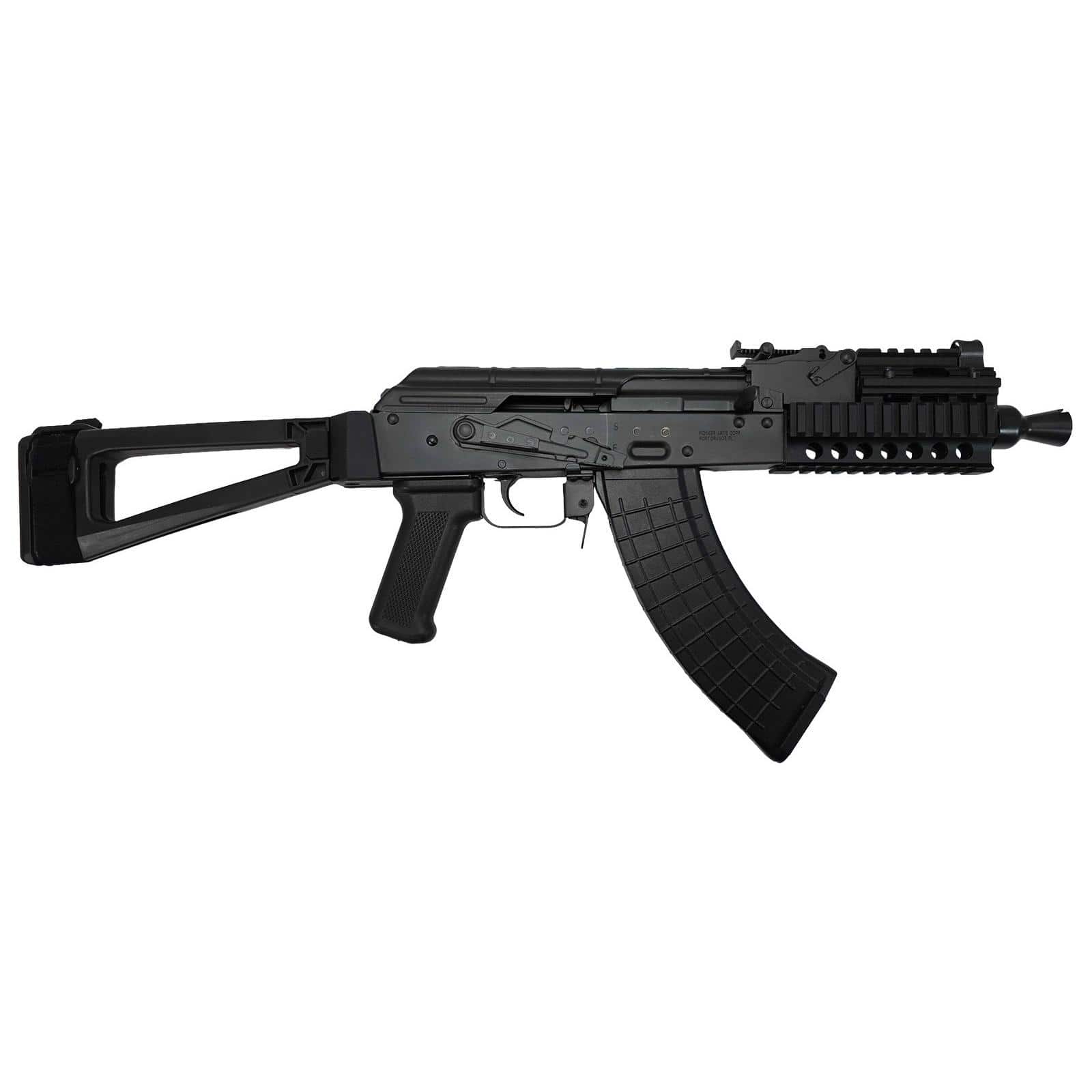 Pioneer Arms Micro Hellpup Braced Pistol 7.62x39mm 30rd Magazine(2) 7' Barrel SBT AKTF Brace