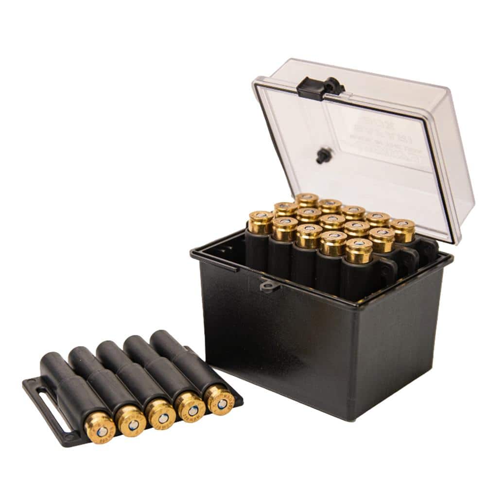 Berry's Mfg Safari Ammo Box 20rd Large Rifle Clear/Black