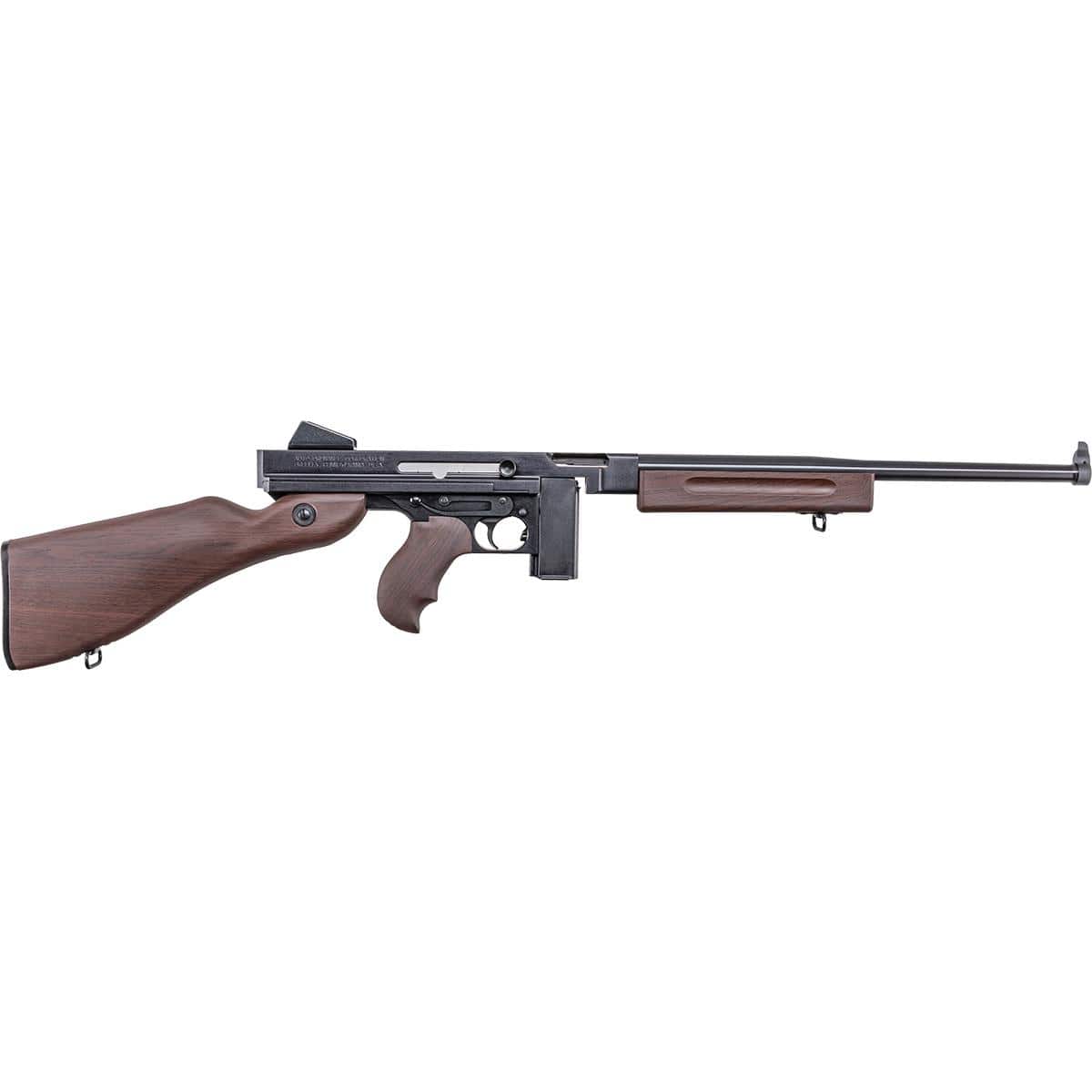 Auto Ordinance Light Weight M1 Thompson Rifle .45 Auto 10rd Stick Magazine 16.5" Barrel Walnut Grain Poly Furniture