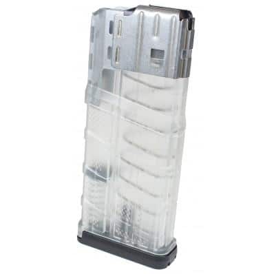 Lancer L7 Advanced Warfighter Rifle Magazine Transparent Clear 7.62mm/.308 Win 25/rd