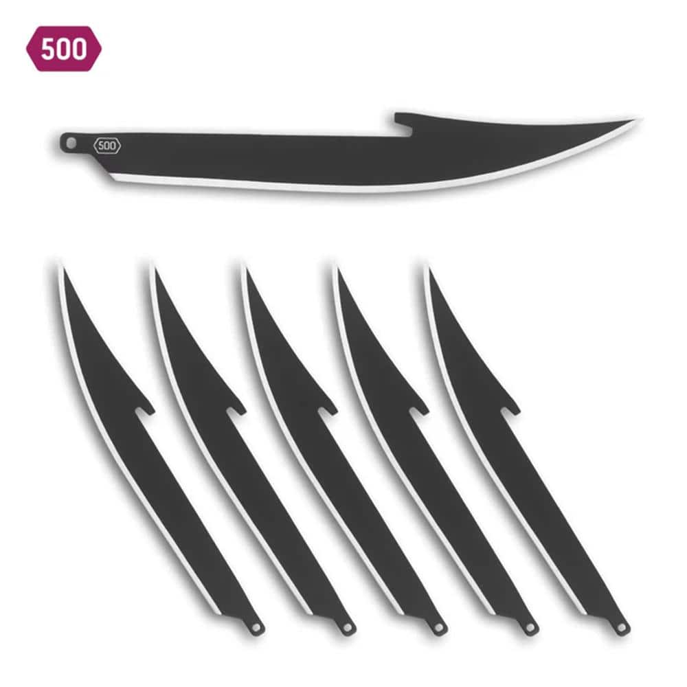 Outdoor Edge 5.0" Boning/Fillet Blade Pack Black 6/ct