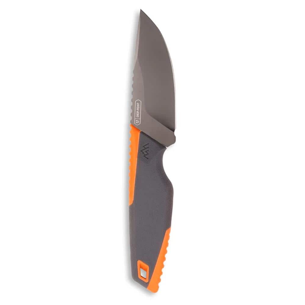 Outdoor Edge Vantex Fixed Knife 3-1/2" Drop Point Blade with Sheath