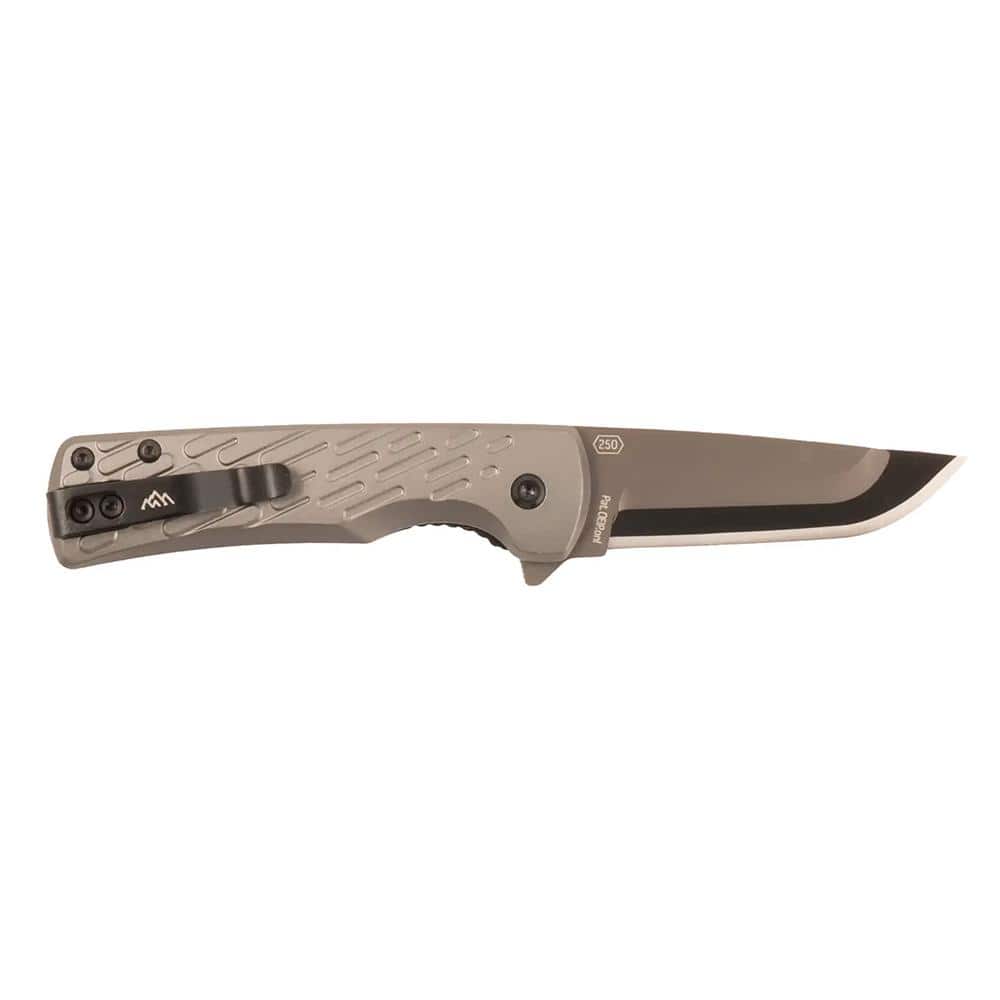 Outdoor Edge Razor VX7 Folding Knife 2-1/2" Drop Point Blade Grey