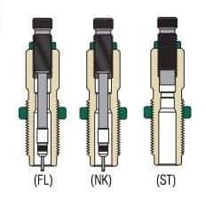 Redding Deluxe Die Set for Bottleneck Cases .224 Valkyrie