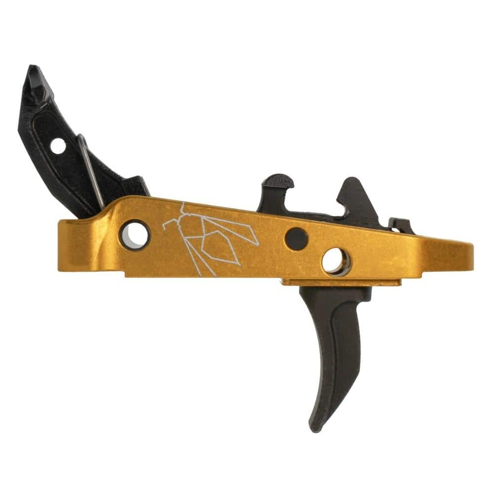 CMC Triggers AK47 Single Stage Trigger Group 2.0 Yella Jacket CCT Combat Curved 3.5 lb