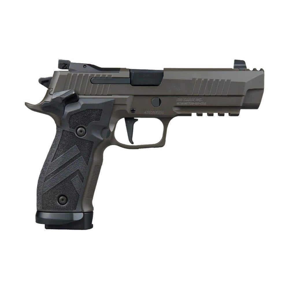 Sig Sauer P226 X-Five Legion SAO Handgun 9mm Luger 10rd Magazines(3) 4.4" Barrel Suppressor High Sights TXG Grip Comp Slide