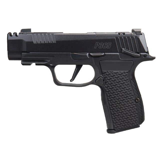 Sig Sauer P365 380-AXG LUX Handgun .380 Auto 10rd Magazines(3) 3.1" Barrel LUXE X-RAY Sights Manual Safety CA Compliant